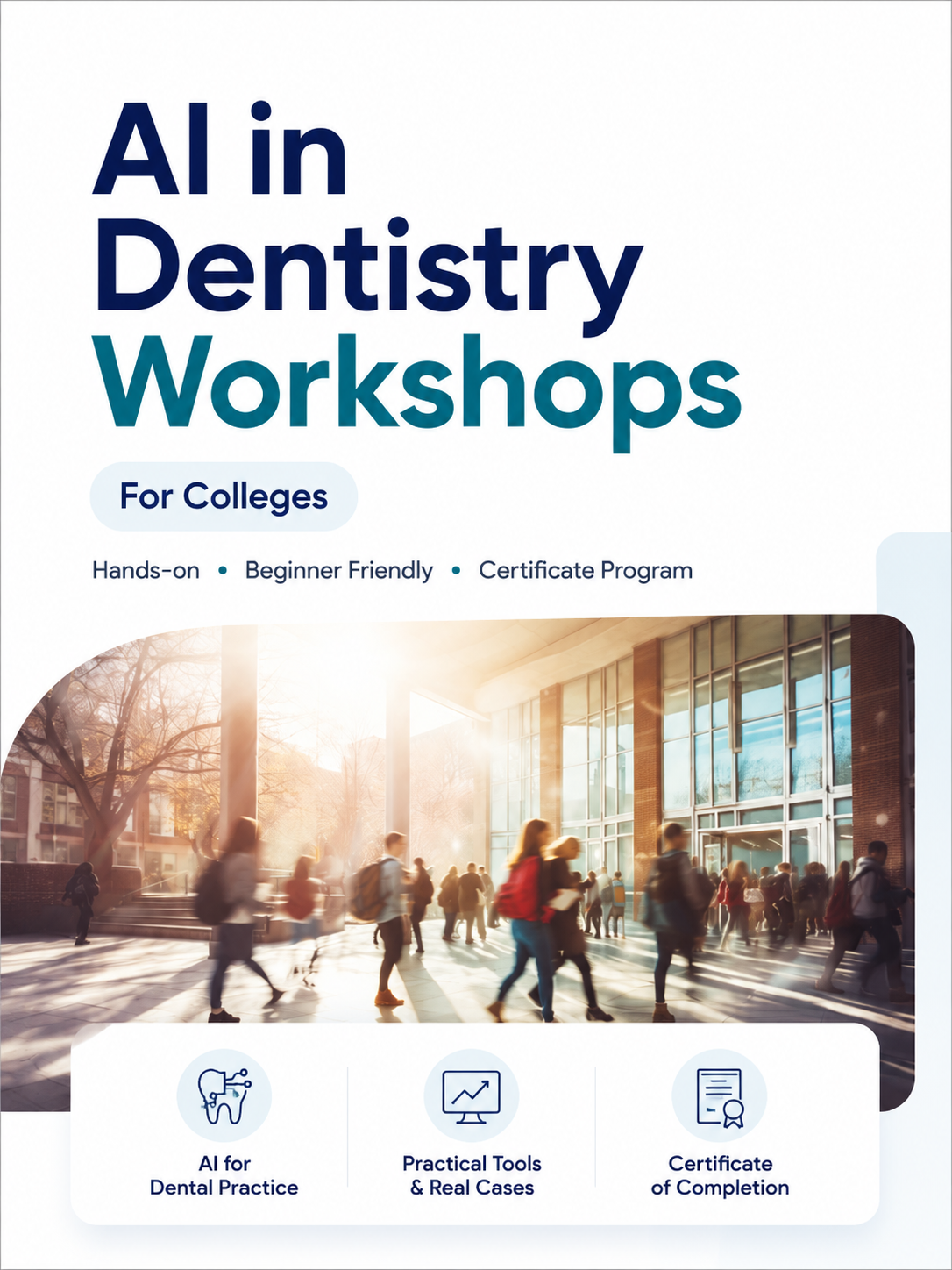 AI in Dentistry Workshop poster