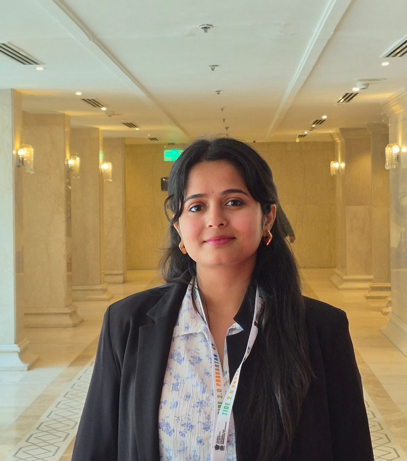 Dr. Sanjana Upadhyay speaking at a workshop